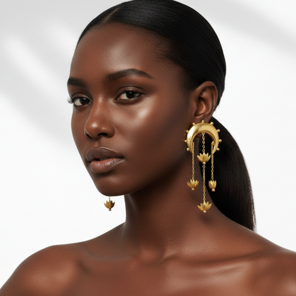 Glam Cascade Earrings