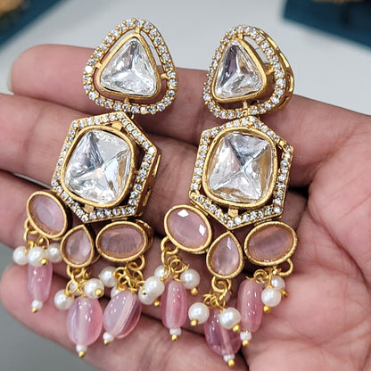 Pink Deepika Necklace Set