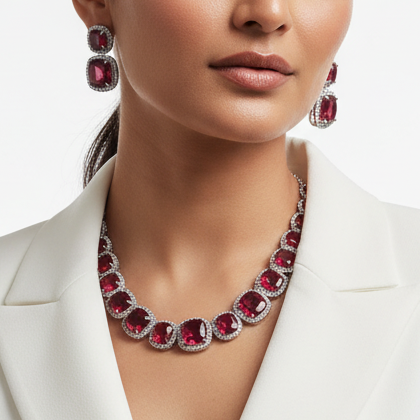 Ruby Athena Choker set